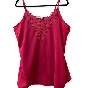 Pink FSL Tank w/adjustable straps (1XL)
